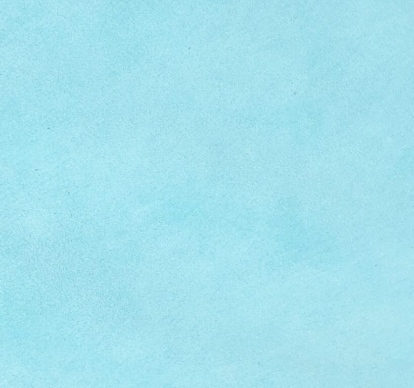 Sky-blue velvet