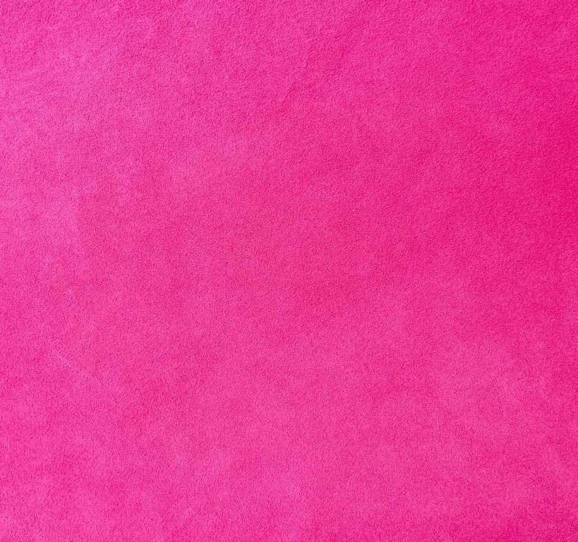 Bright pink velvet
