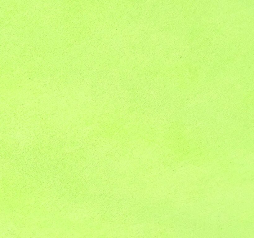Fluorescent green velvet
