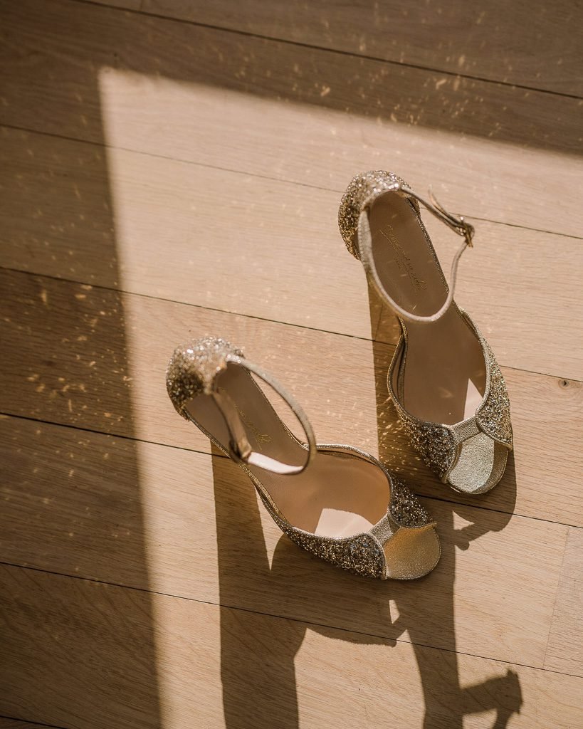 High sandal in champagne glitter3