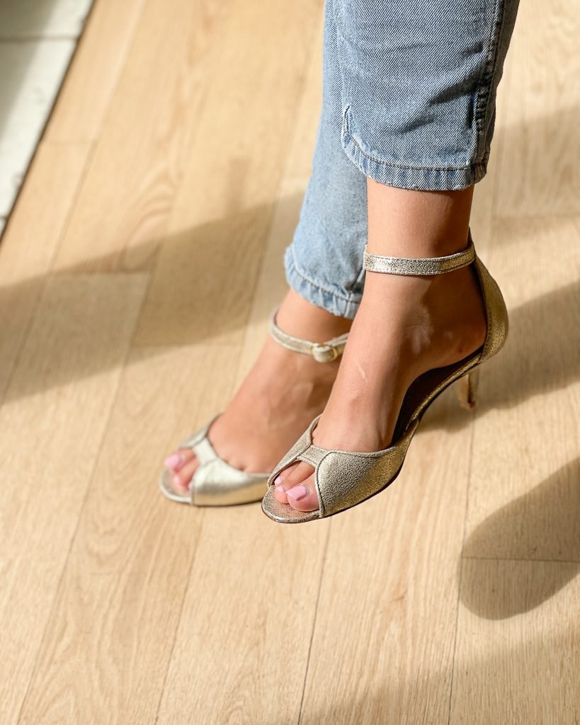 Charlotte high in iridescent champagne-2