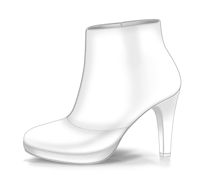 Bottine plateforme - Personnaliser