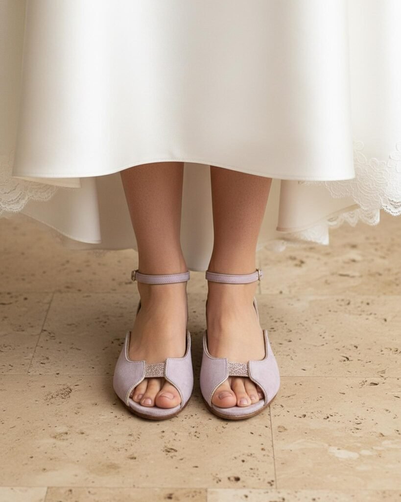 Charlotte powder pink sandal